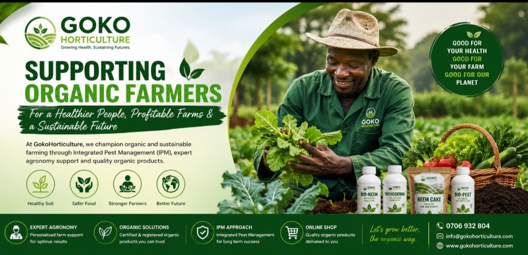 Organic Farming and Integrated Pest Management: Building a Healthier, More Profitable Future for Kenyan Agriculture
